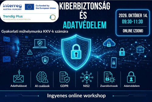 Meghívó – Kiberbiztonság és adatvédelem a gyakorlatban – kkv műhely